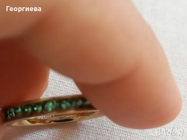 Нов стоманен пръстен марка Melano, снимка 3 - Пръстени - 49232178