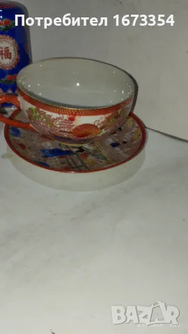 Японски порцелан, снимка 2 - Други ценни предмети - 49103358