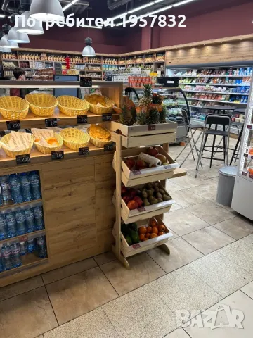 Стелаж стъпаловиден, магазини, търговско оборудване, плод и зеленчук, снимка 7 - Оборудване за магазин - 48896741