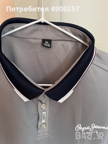 Тениска Pepe Jeans, размер 2XL, но отговаря по-скоро на L, не е носена, снимка 2 - Тениски - 55993944