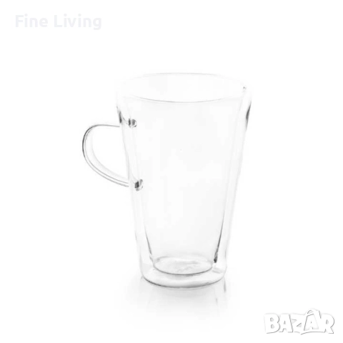 Чаша за капучино и лате 370ml, 2 броя, снимка 4 - Чаши - 52198800