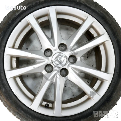 Алуминиеви джанти 5x114.3 с гуми R17 Toyota Avensis III 2009-2015 ID:147783, снимка 3 - Гуми и джанти - 50962591