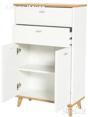 Шкаф за баня с чекмеджета 96см Скрин, снимка 1