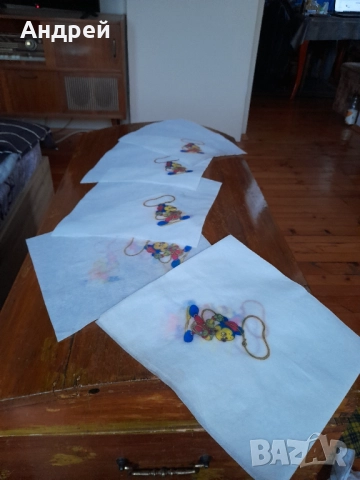 Стари салфетки за студено сервиране, снимка 4 - Други ценни предмети - 52949994