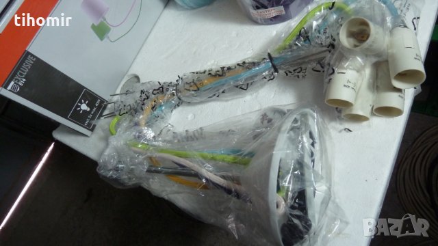 Абажур Немски пет крушки, снимка 5 - Лампиони - 31273619