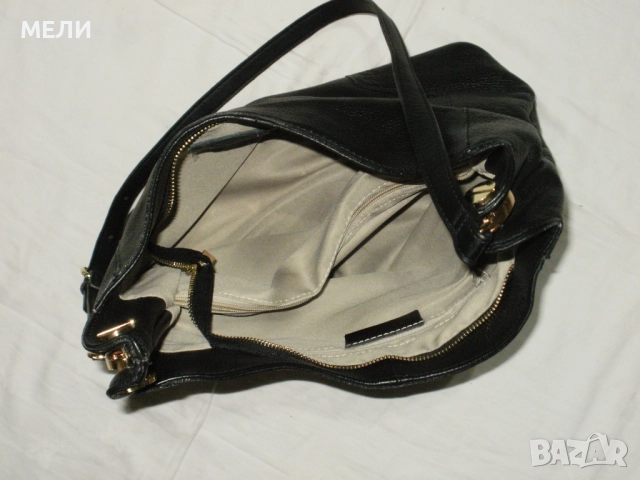 нова черна дамска естествена кожа, снимка 9 - Чанти - 52186103