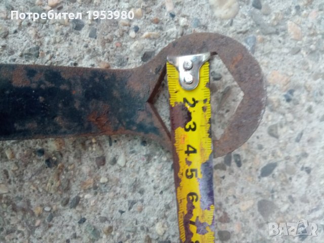 Стар ключ за каруца, снимка 3 - Антикварни и старинни предмети - 38384619