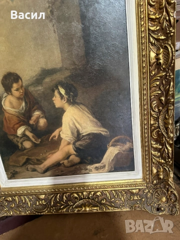 Много красив принт с масивна рамка, снимка 5 - Антикварни и старинни предмети - 54230309