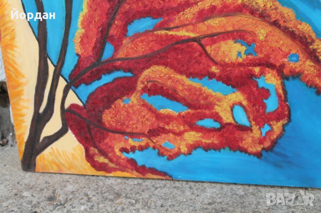 Картина Масло върху платно Антоанета Мелчикова, снимка 5 - Колекции - 33937658