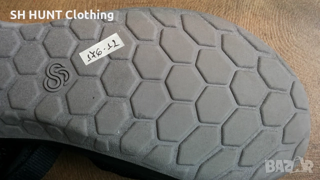 CLOUDSTEPPERS by Clarks Mens Step Beat Sun Black Sandals размер EUR 45 мъжки сандали 176-12-S, снимка 14 - Мъжки сандали - 53046688