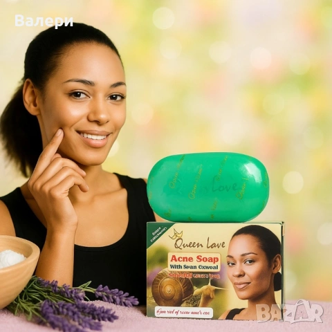 Сапун против акне с охлювна слуз – Дълбоко почистване и заличаване на белези, снимка 4 - Козметика за лице - 53206416