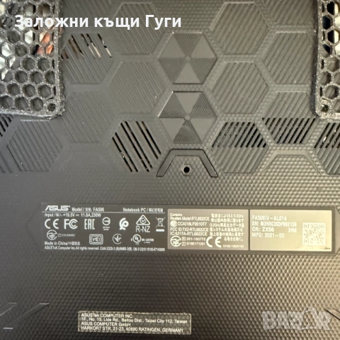 Лаптоп Gaming ASUS TUF A15 FA506IV, снимка 3 - Лаптопи за игри - 52884618