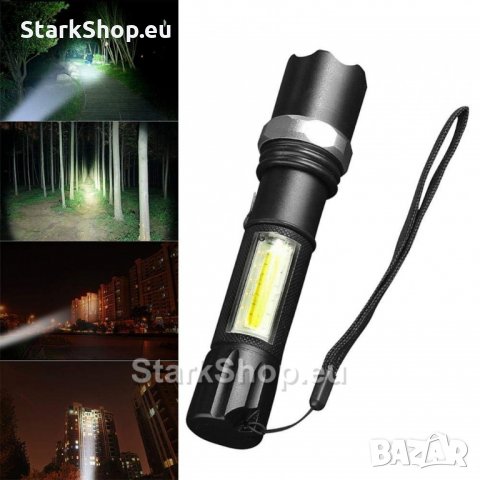  Алуминиев LED COB фенер с ZOOM