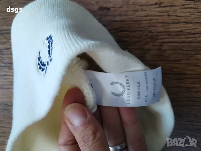 fred perry - страхотна зимна шапка , снимка 5 - Шапки - 56403499