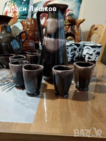 Глинени сервизи за ракия , снимка 6 - Сервизи - 52734041