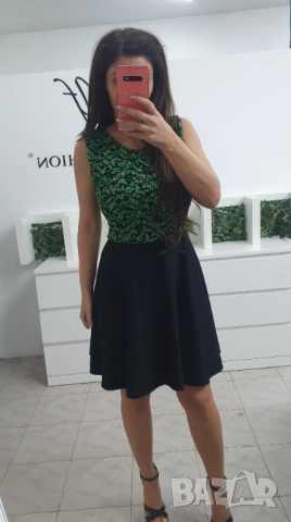 Рокля с дантела , снимка 2 - Рокли - 52904663