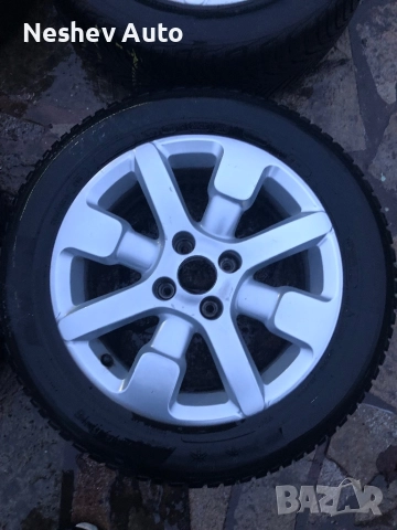 4бр. Алуминиеви джанти с гуми от Citroen 16 цола., снимка 4 - Гуми и джанти - 52597794