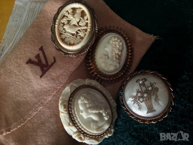 Лот стари брошки от 19 век , снимка 5 - Антикварни и старинни предмети - 52183422