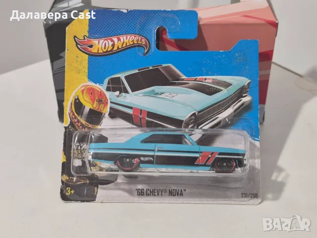 1/64 66 Chevy Nova HotWheels 