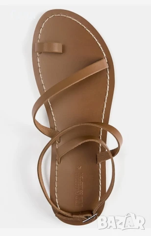 Сандали Pull Bear естествена кожа , снимка 6 - Сандали - 50827782