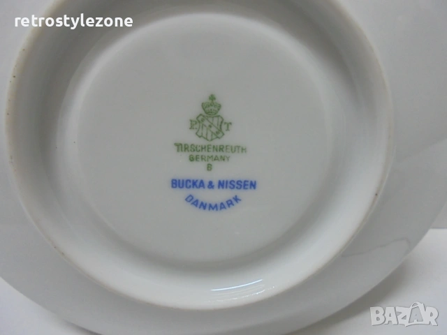 № 8584 Троен порцеланов сет – BUKCA & NISSEN  , снимка 4 - Други ценни предмети - 54347786