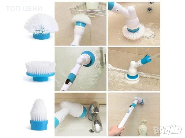 Електрическа четка за почистване на баня Spin Scrubber  , снимка 3 - Други стоки за дома - 30253851