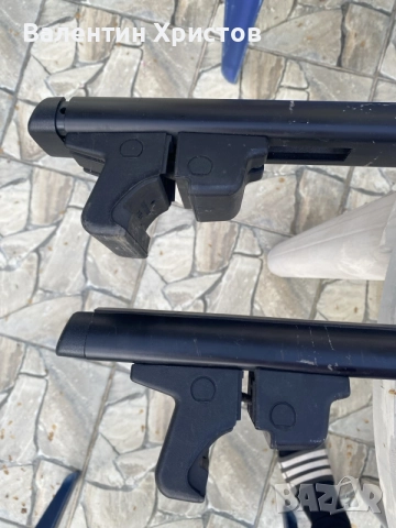 ски багажник Thule за 4 чифта ски + подарък напречни греди, снимка 11 - Аксесоари и консумативи - 55786341