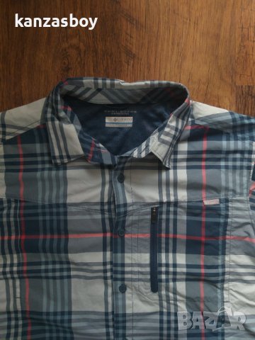 Columbia Silver Ridge Plaid Short Sleeve Shirt - страхотна мъжка риза, снимка 2 - Ризи - 37146994