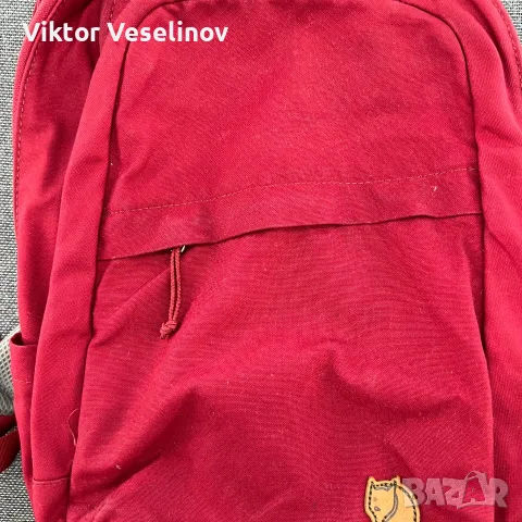 Fjallraven Raven 28 Туристическа Чанта Червена Планина Твърд Гръб, снимка 3 - Раници - 56215510