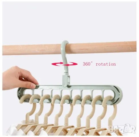 Иновативна закачалка за дрехи , снимка 6 - Закачалки - 47490961