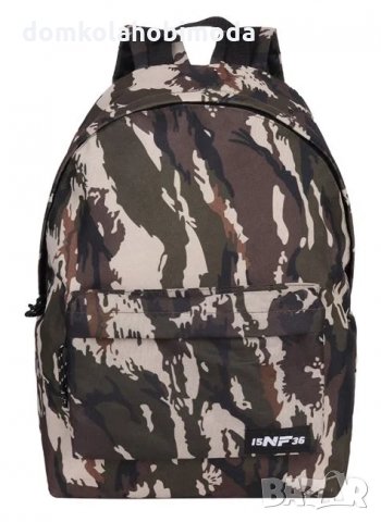 Раница с една преграда и един джоб, С Меки презрамки, 30x12x44 см