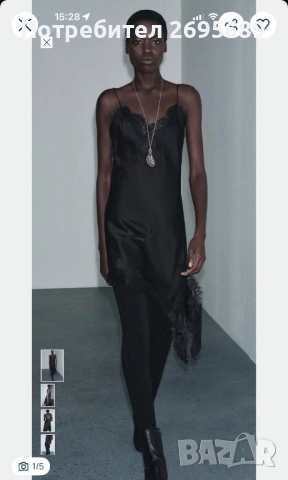 Нова рокля Zara, размер М