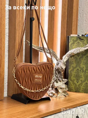 Дамска чанта Miu Miu - Налични различни цветове Код D1096, снимка 8 - Чанти - 47443670