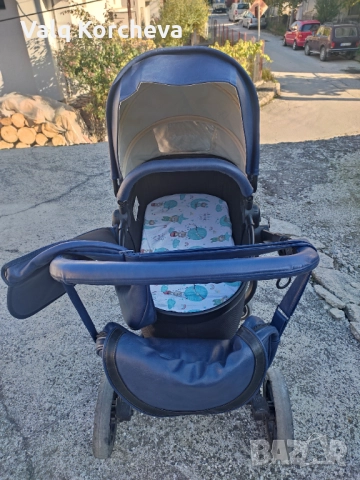 Бебешка количка 2в1 Bebumi , снимка 8 - Детски колички - 52156389