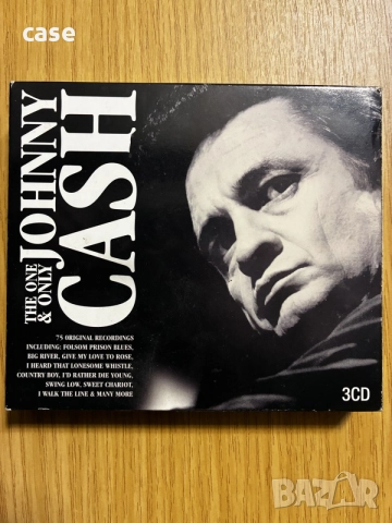 Johnny cash -the one and the only -три диска в добро състояние 