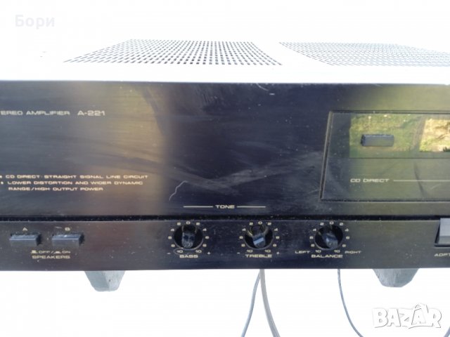 PIONEER A-221 Усилвател, снимка 5 - Ресийвъри, усилватели, смесителни пултове - 39975892