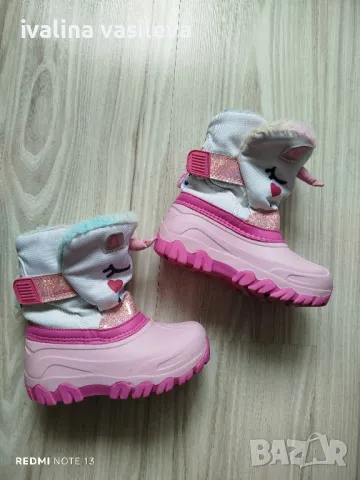 Зимни ботуши на еднорог., снимка 2 - Детски боти и ботуши - 49602044