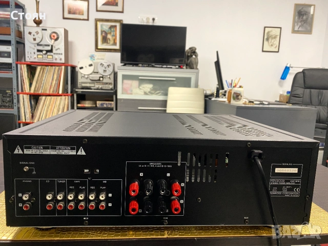 Транзисторен усилвател Kenwood, снимка 11 - Ресийвъри, усилватели, смесителни пултове - 53341300