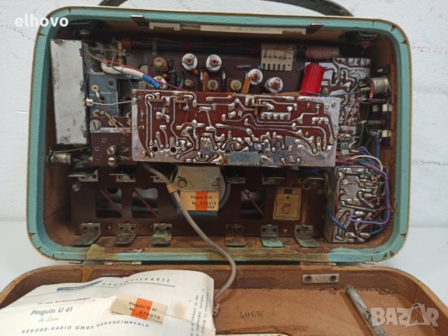 Радио Akkord Pinguin U61, снимка 6 - Радиокасетофони, транзистори - 31149267