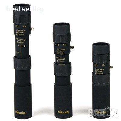 Мощен ловен качествен туристически монокъл за лов риболов птици 10-35x25, снимка 6 - Екипировка - 29159520