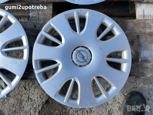 15 цола Тасове Opel Corsa 13214814 Оригинал, снимка 2 - Аксесоари и консумативи - 53135930
