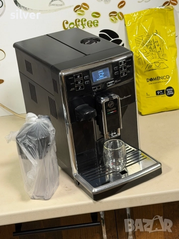 Кафемашина кафе автомат Saeco PicoBarista с гаранция, снимка 3 - Кафемашини - 52880974