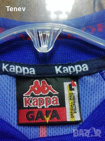 Barcelona Kappa 1997 1998 оригинална ретро тениска фланелка Барселона размер L, снимка 3 - Тениски - 39911065