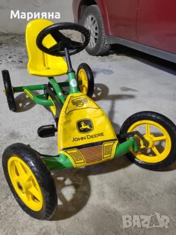 Метален картинг Djohn Deere, снимка 1