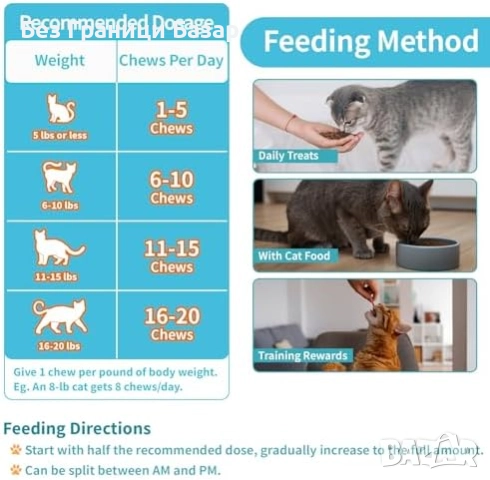 Нови Хапки против алергии за котки с коластра и пробиотици 500 броя, снимка 7 - За котки - 52655520