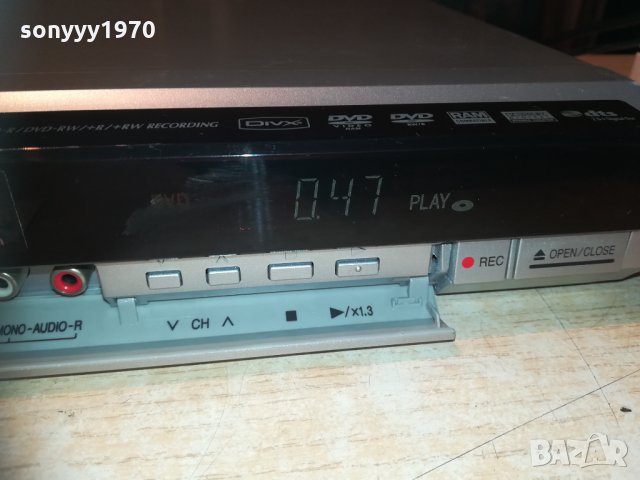 panasonic dmr-eh77eg-s dvb hdd & dvd recorder 2601212028, снимка 12 - Плейъри, домашно кино, прожектори - 31568592