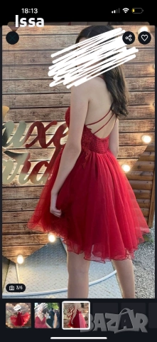 Официална къса рокля , снимка 3 - Рокли - 52404449