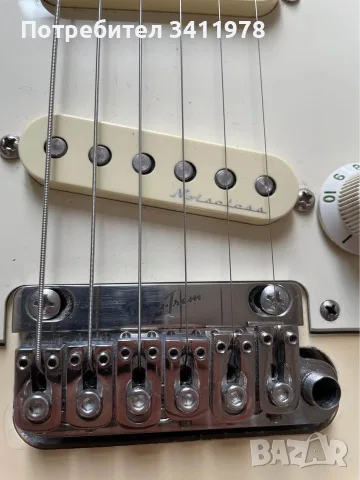 American Standard Stratocaster Olympic White (2010), снимка 9 - Китари - 56017274