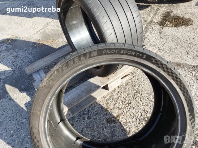 315/30/22 Мишелин Пилот Спорт 4с 2019г 4,5мм, снимка 7 - Гуми и джанти - 38563583