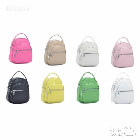 Дамска ежедневна к. чанта тип раница, снимка 3 - Раници - 52854798